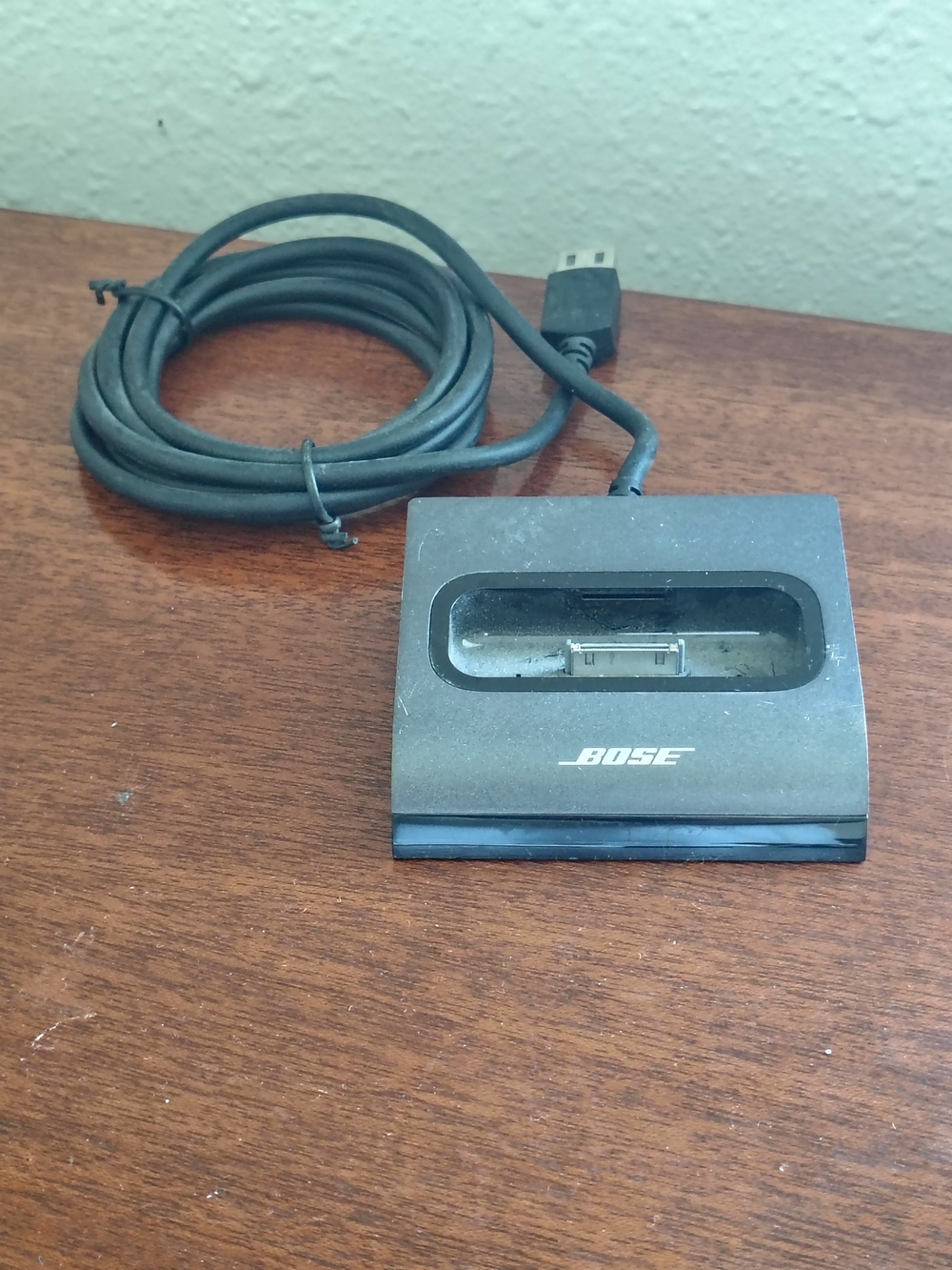 Bose I Pod Classic Black Docking Cradle with USB Cable
